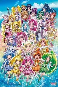 映画 プリキュアオールスターズ NewStage みらいのともだち 500ラージピース プリキュアオールスターズ NewStage 500-(中古品)　(shin