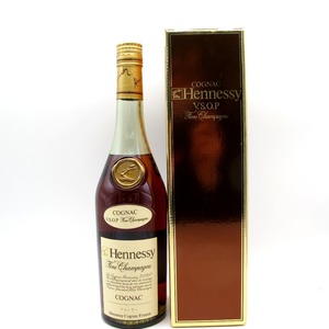 Hennessy ヘネシー ブランデー VSOP Fine Champagne COGNAC 旧ボトル コニャック 700ml 40% 洋酒 古酒 未開栓