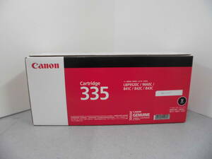 Canon　純正トナーカートリッジ　CRG-335BLK　ブラック　未使用品