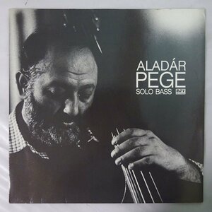 11182496;【Austria盤/Rst】Aladar Pege / Solo Bass