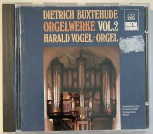 ブクステフーデ オルガン作品集 フォーゲル　シュニットガーオルガン　Buxtehude Organ Works Harald Vogel CD番号: MD+G L 3269
