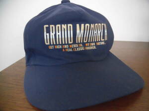 ミズノ Mizuno グランドモナーク GRAND MONARCH　ゴルフ　キャップ　帽子　ナイロン100％　紺