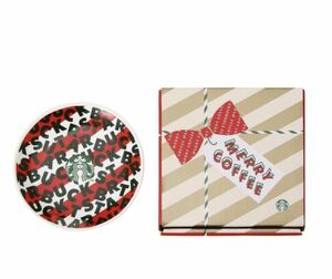 ☆ 新品クリスマス 丸小皿 オンライン限定 スターバックス スタバ 2019 ホリデー タンブラー 丸皿