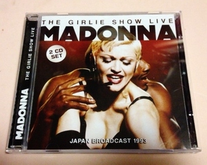 2CD Madonna(マドンナ) 「The Girlie Show Live」 Live 1993