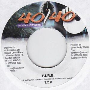 Epレコード　T.O.K / F.I.R.E. (DREAM WEAVER)