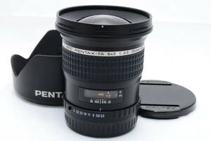 ★美品★　ペンタックス　Pentax SMCP-FA 645 35mm f/3.5 AL (IF) 超広角レンズ