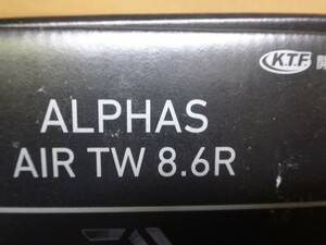 20ALPHAS AIR TW 8.6R　20 アルファス エア Tウイング ハイギア 8.6 右　K.T.F 開発協力 極フィネス 超小口径Φ28mm ＡＩＲスプール