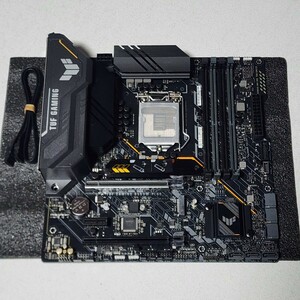 ASUS TUF GAMING B560M-PLUS IOパネル一体型 LGA1200 MicroATXマザーボード 第10・11世代CPU対応 最新Bios 動作確認済 PCパーツ