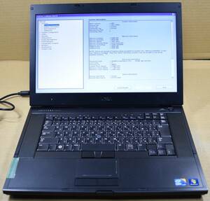 ジャンク DELL LATITUDE E6510 CPU:i5-560 メモリー:4GB HDD:無し ノートパソコン50