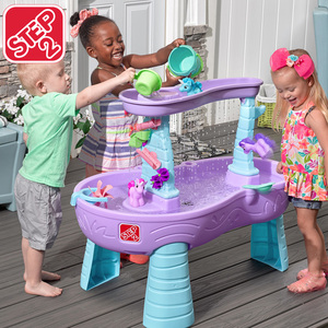 水遊び 遊具 おもちゃ レインシャワー ウォーター テーブル ユニコーン STEP2 487299 /配送区分A