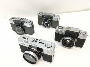 OLYMPUS PEN-D / EE / EE-2 / EED コンパクトカメラ 4点 まとめ ジャンク 中古【UW040620】