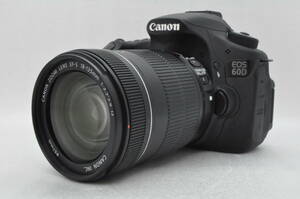 【外観美品】Canon キャノン EOS 60D デジタル 一眼レフ CANON ZOOM LENS EF-S 18-135mm 1:3.5-5.6 動作未確認 ジャンク品＃24277