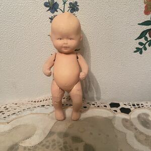ヴィンテージ ビスク　 ドール　 人形 陶器 レトロ アンティーク ビンテージ 日本製　ベビー　赤ちゃん
