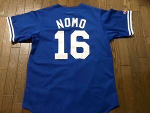 ★MAJESTIC マジェスティック AUTHENTIC★LOS ANGELES DODGERS ロサンゼルス ドジャース HIDEO NOMO 野茂英雄★MADE in USA 米国製★