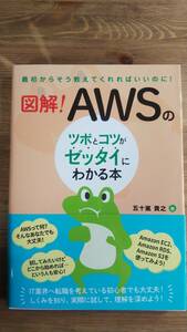 （TB-112）　図解! AWSのツボとコツがゼッタイにわかる本　　著者＝五十嵐貴之　　発行＝秀和システム