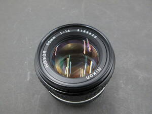 極美品　NIKKOR 50mm f1.4 Ai-S レンズ