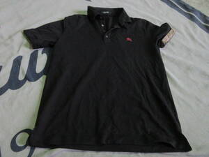 バーバリー　BLACKLABEL　半袖ポロシャツ　サイズ3★N-5