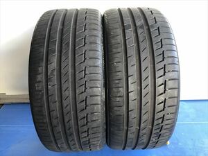 激安中古タイヤ　　235/35R19 91Y コンチネンタル　premium contact6 ☆　　19年製　　2本