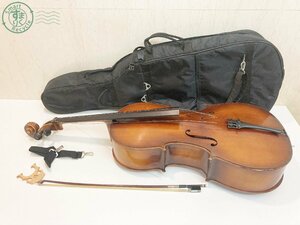 2403604234　♭【直接引取限定】チェロ suzuki violin Co Ltd NAGOYA 19 size 4/4 楽器 弦楽器 ソフトケース付き 中古 現状品