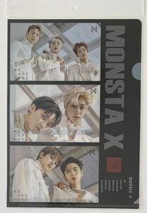 モンスタエックス MONSTA X のクリアファイル 4サイズ 3枚セット 韓国男性アイドルグループ　