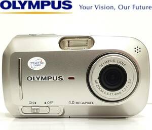 極美品オリンパス CAMEDIA デジタルカメラ X-500 動作確認済み 400万画素デジカメ静止画 動画キャメディアOLYMPUSコンパクトデジタルカメラ