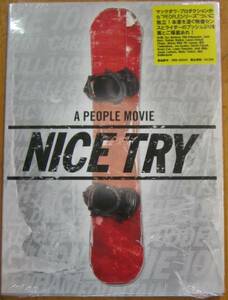 DVD スノーボード 2010 日本語字幕 【Nice Try】 ピープルシリーズ 新品正規 （郵便送料込み）