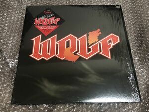 [ハイプステッカー有り] 半シュリンク美品 WOLF ウルフ / ST (レコード 黒木政彦 松本龍以 BLACK MASTER MOUNTAIN ジャパメタ)