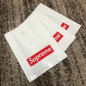 送料無料 小 3枚セット supreme shop bag シュプリーム ショッパー ショップ袋 エコバッグ 小サイズ box logo ボックスロゴ 店舗限定 S