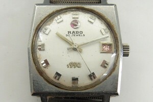 J431-J30-37◎ RADO ラドー 11767 メンズ 手巻き 腕時計 現状品① ◎