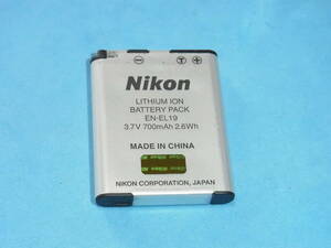 NIKON 未使用品 純正バッテリー EN-EL19 １個 管理723