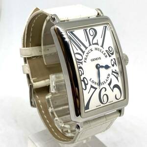 国内正規購入品★美品★稼働品 FRANCK MULLER フランクミュラー ロングアイランド 1000SCCLA AC 自動巻き 腕時計 国内正規ギャランティ付き