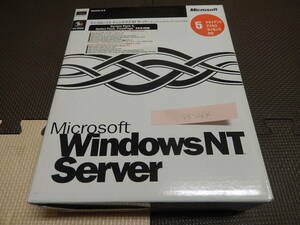 AX-91 Microsoft Windows NT 4.0 Server　サーバーOS　レア・中古・製品版