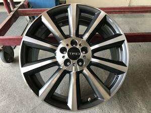 トヨタ TRD TF6 ダイヤモンドカットシルバー 18×7.5J＋46/5H/100/ハブ径56㎜ 1本♪