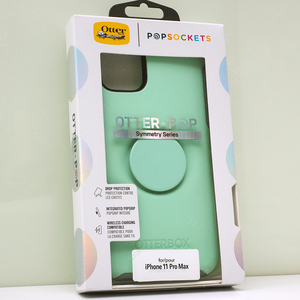 iPhone 11 Pro Max 用 OtterBox OTTER+POP 耐衝撃ケース Symmetry PopSockets PopGrip MINT TO BE 液晶保護ガラスフィルム付 未開封品