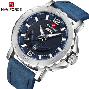 Naviforce 高級 海外人気トップブランド 男性 メンズ 防水 日付 クォーツ式 アナログ 腕時計