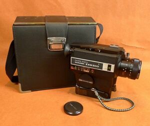 k198 FUJICA Simgle-8 SOUND ZXM500 8ミリカメラ ケース付き 破損有り サイズ：約 幅5.5×高さ28×奥行23ｃｍ /100