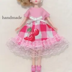 リカちゃん ハンドメイドワンピース