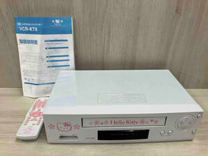 【ジャンク】 ORION ビデオカセットレコーダー VCR-KT8 ハローキティ