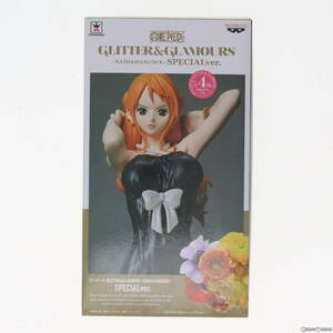 【中古】[FIG]ナミ(ブラック) ワンピース GLITTER&GLAMOURS -NAMI&HANCOCK- SPECIALver. ONE PIECE フィギュア プライズ(37388) バンプレス