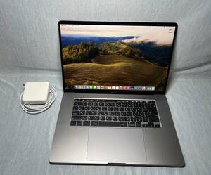 超美品 MacBookPro Retina 16インチ 2019 Core i7 2.6GHz/16G/AppleSSD 512G/macOS Sonoma 14/Windows 11 Pro/Office 2021