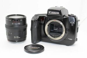 キヤノン Canon EOS 5 QUARTZ DATE ボディ ＋ EF 35-105mm F3.5-4.5 レンズキット フィルム一眼レフ #Z3488