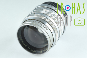 Leica Leitz Summarit 50mm F/1.5 Lens for Leica L39 #40875C1