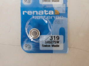 ◎1個☆レナタ電池SR527SW(319)使用推奨04-2025追加有A◎送料63円◎