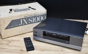 KY5-16　美品　保管品　箱付き　Victor ビクター JX-S1000 ハイエンド AVセレクター 映像機器 音響 オーディオ