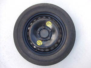 ★ BMW E36/7 Z3 スペアタイヤ 15インチ テンパータイヤ T125/90R15 応急用タイヤ 3.50Bｘ15H2 IS36 ★ CL20 CN22