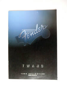 【中古：長期保管品】Fender Japan 1998年カタログ