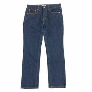 23区 DENIM ニジュウサンク ストレッチ ストレート デニム パンツ 40(L) w76 濃紺 インディゴ ジーンズ 国内正規品 レディース 女性用