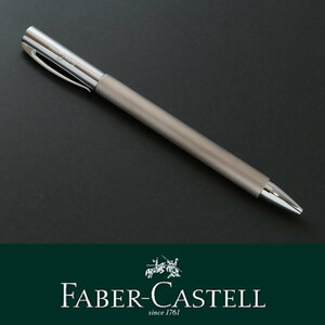 9424◆ファーバーカステル◆ボールペン◆定価14,300円◆アンビション◆ステンレスシルバー◆FABER CASTELL◆新品