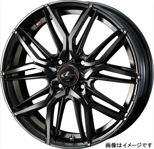 【個人宅発送可能】Weds ウェッズ 16×6.0J +42 4穴 PCD100 PBMC/TI ホイール 1本 LEONIS LM レオニス レオニス・エルエム (40789)