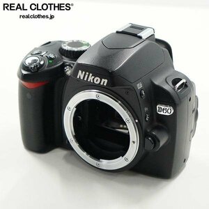 Nikon/ニコン D60 デジタル一眼レフカメラ ボディ 動作未確認 /000